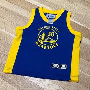 Golden State Warriors Steph Curry Jersey - Kids 3T